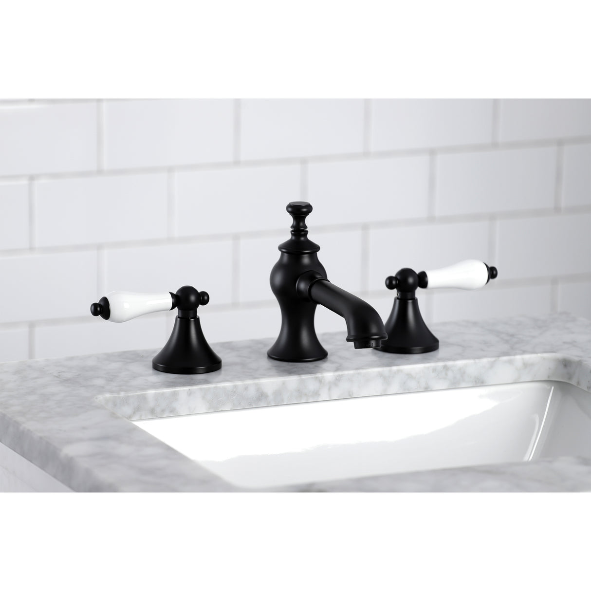 Vintage 8" Widespread Bathroom Faucet, 1.2 GPM Flow Rate