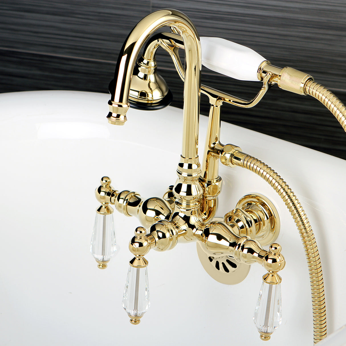 Wilshire Wall Mount Clawfoot Tub Faucet