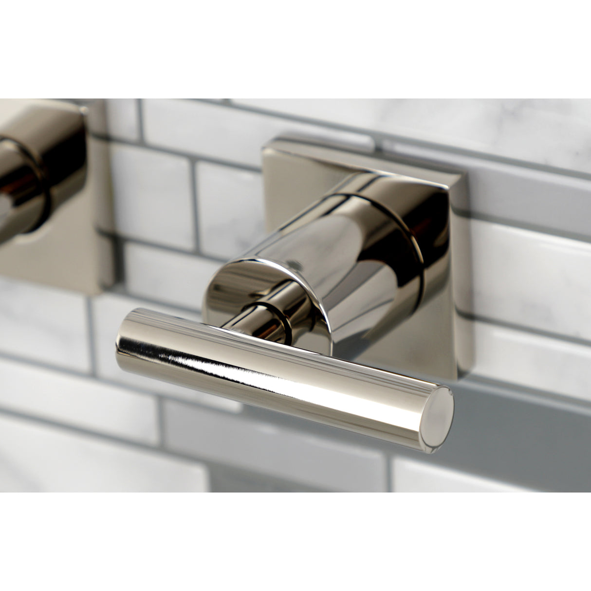 Manhattan Two-Handle Wall Mount Bathroom Faucet