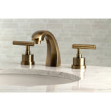 Manhattan 8 inch Modern Widespread Bathroom Faucet