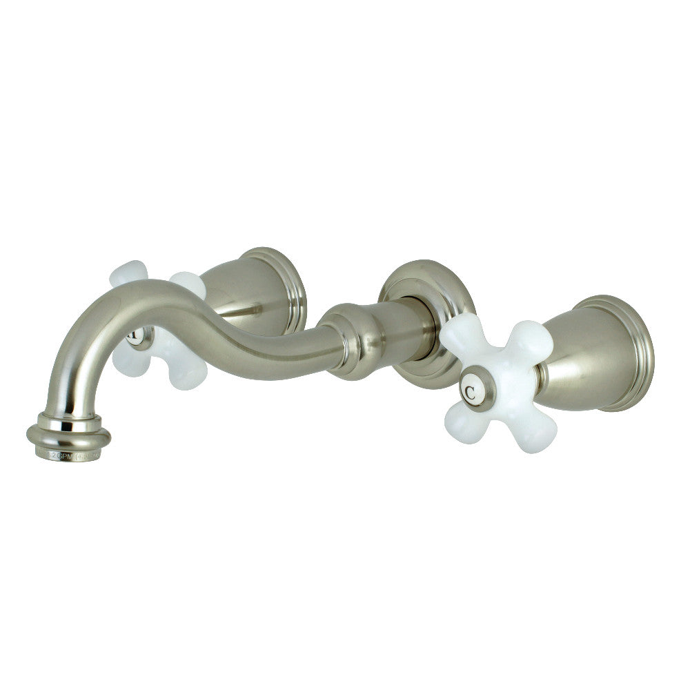 Vintage 2-Handle Wall Mount Bathroom Faucet