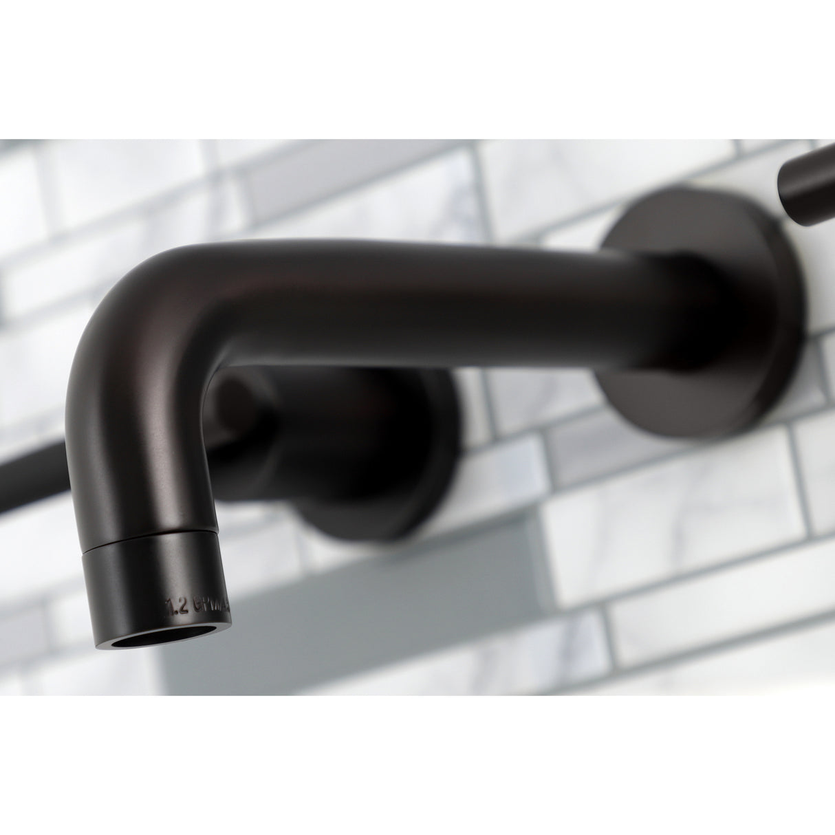 Kaiser Two Handle 3-hole Wall Mount Bathroom Sink Faucet