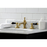Widespread Traditional Bathroom Faucet with Brass Pop-Up