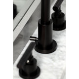 Kaiser Widespread Bathroom Faucet with Brass Pop-Up