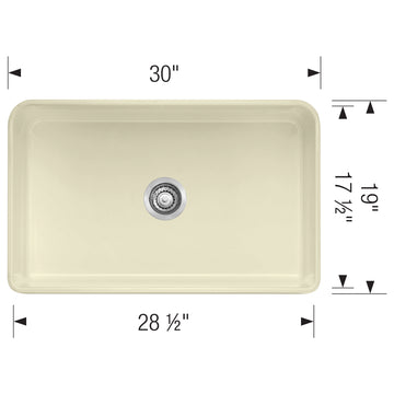Blanco 30 inch Apron Single Bowl Farmhouse Sink