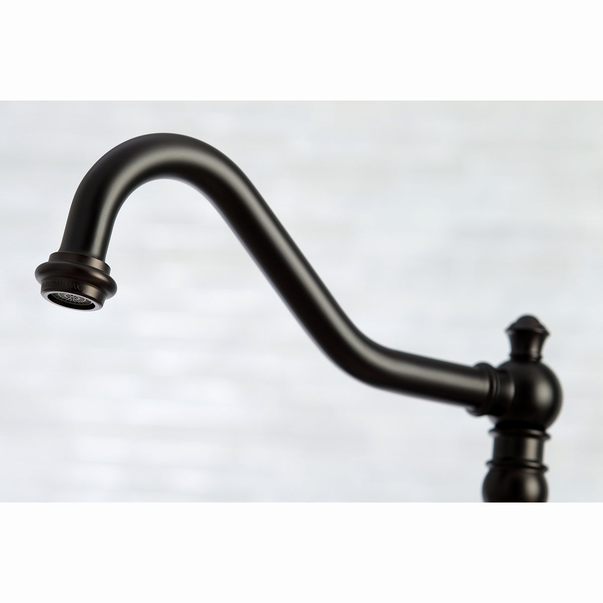 Restoration 8" Bridge Kitchen Faucet With Sprayer