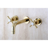 Millennium Two Handle Wall Mount Bathroom Faucet