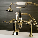 Royale Deck Mount Clawfoot Tub Faucet