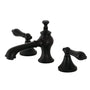 Widespread Traditional Bathroom Faucet with Brass Pop-Up