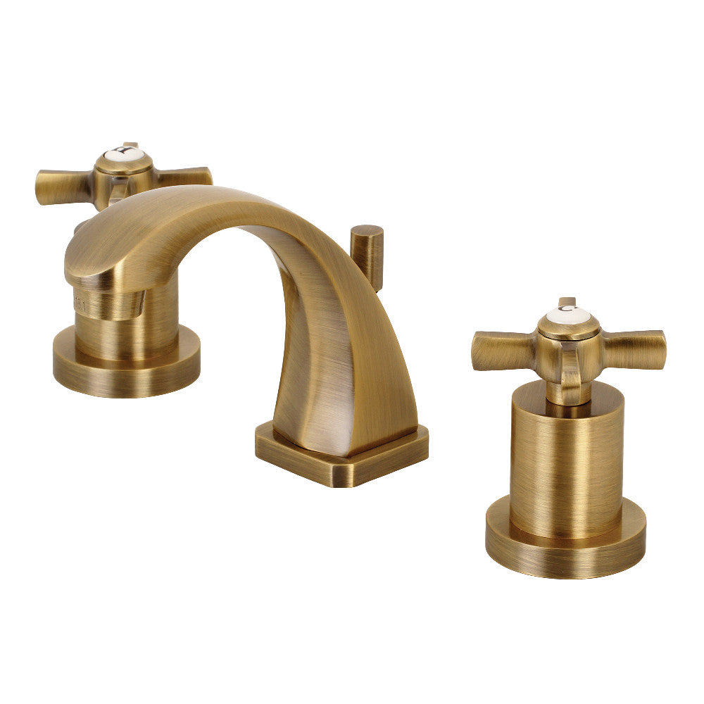 Millenium 8 In. Two-handle 3-Hole Deck Mount Widespread Bathroom Sink Faucet