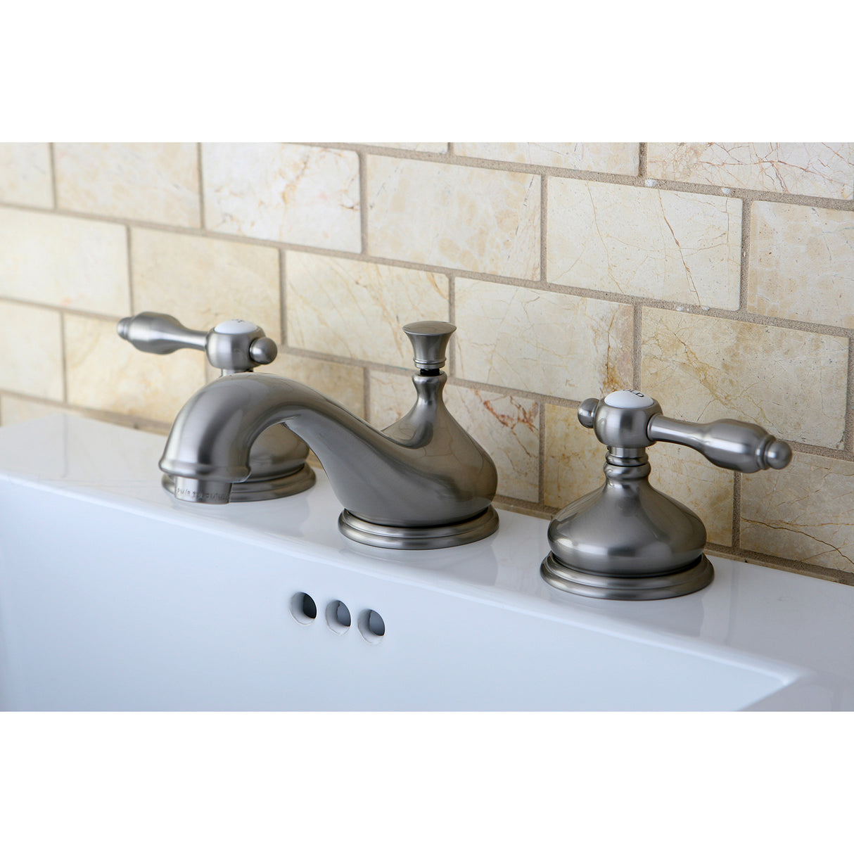 Tudor 8 inch Widespread Bathroom Faucet