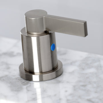 NuvoFusion Widespread Bathroom Faucet With Brass Pop Up