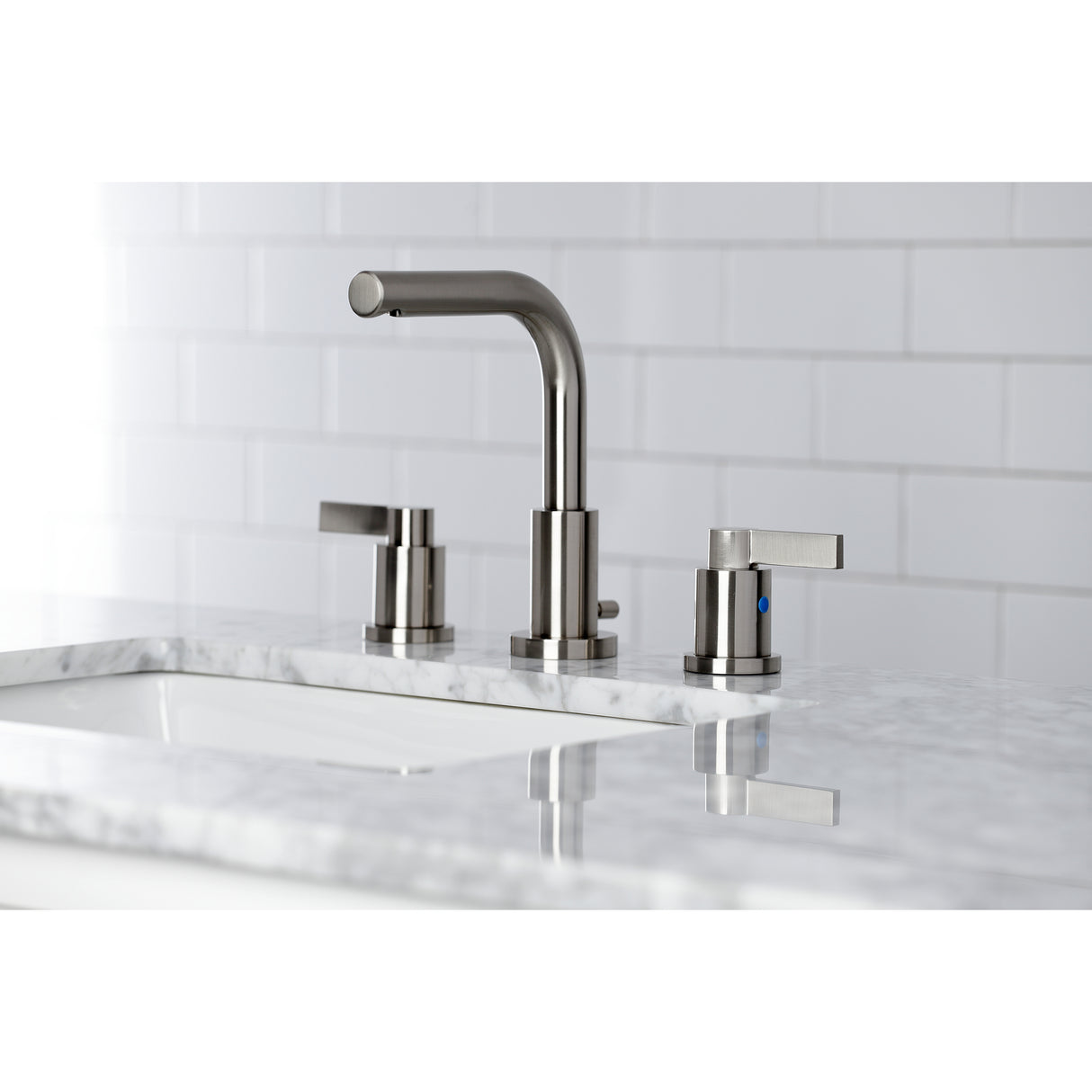 NuvoFusion 8 inch Widespread Bathroom Faucet