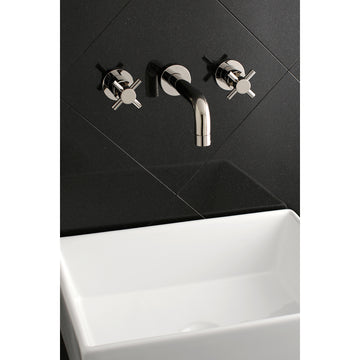 Concord 2-Handle Modern Wall Mount Bathroom Faucet