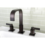 NuvoFusion Widespread Modern Bathroom Faucet