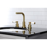 Paris Modern Widespread Bathroom Faucet, 8 Inch