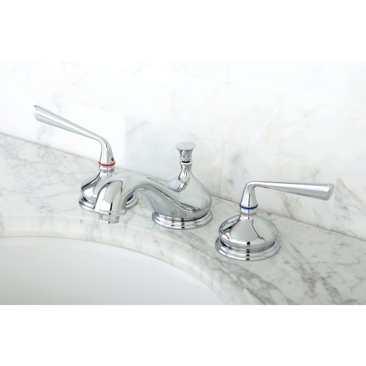 Silver Sage 8" Widespread Lavatory Faucet