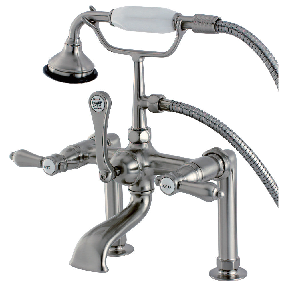 Heirloom Deck Mount Clawfoot Tub Faucet Bronze