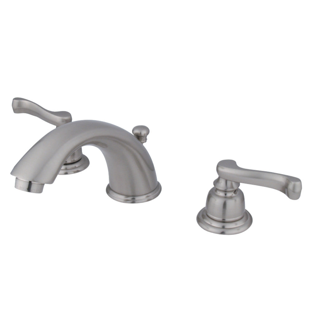 Royale Widespread Bathroom Faucet With Brass Pop Up Drain