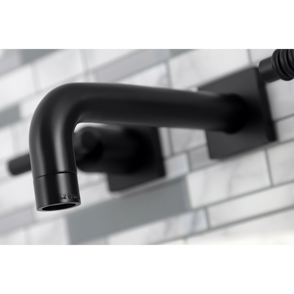 Milano Two-Handle Wall Mount Bathroom Faucet