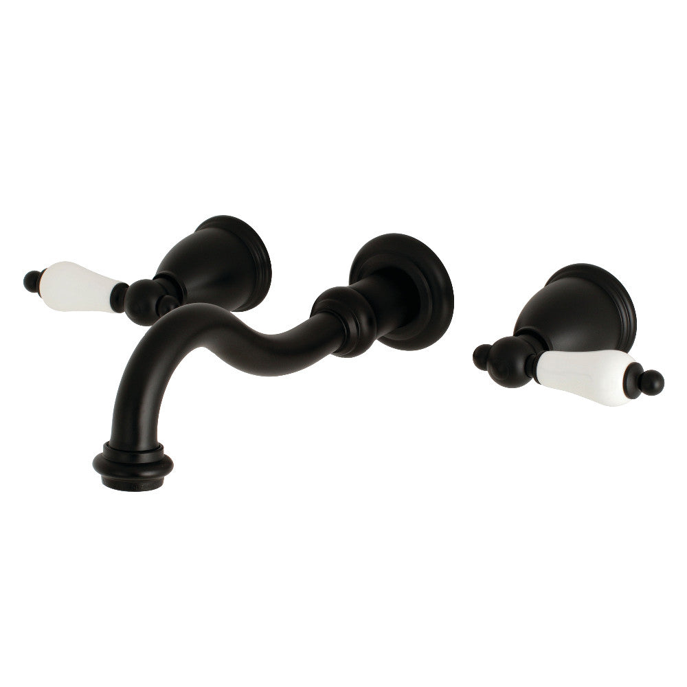 Vintage 2-Handle Traditional Wall Mount Bathroom Faucet