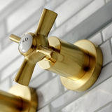 Millennium Two Handle Wall Mount Bathroom Faucet