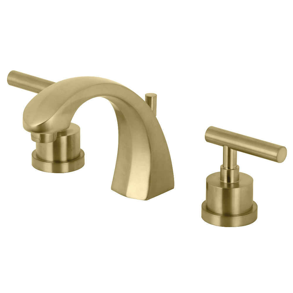 Manhattan 8 inch Modern Widespread Bathroom Faucet