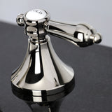 Heirloom 8 In. Two-handle 3-Hole Deck Mount Widespread Bathroom Sink Faucet