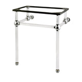 Templeton 24" x 20-3/8" x 30" Acrylic Console Sink Legs