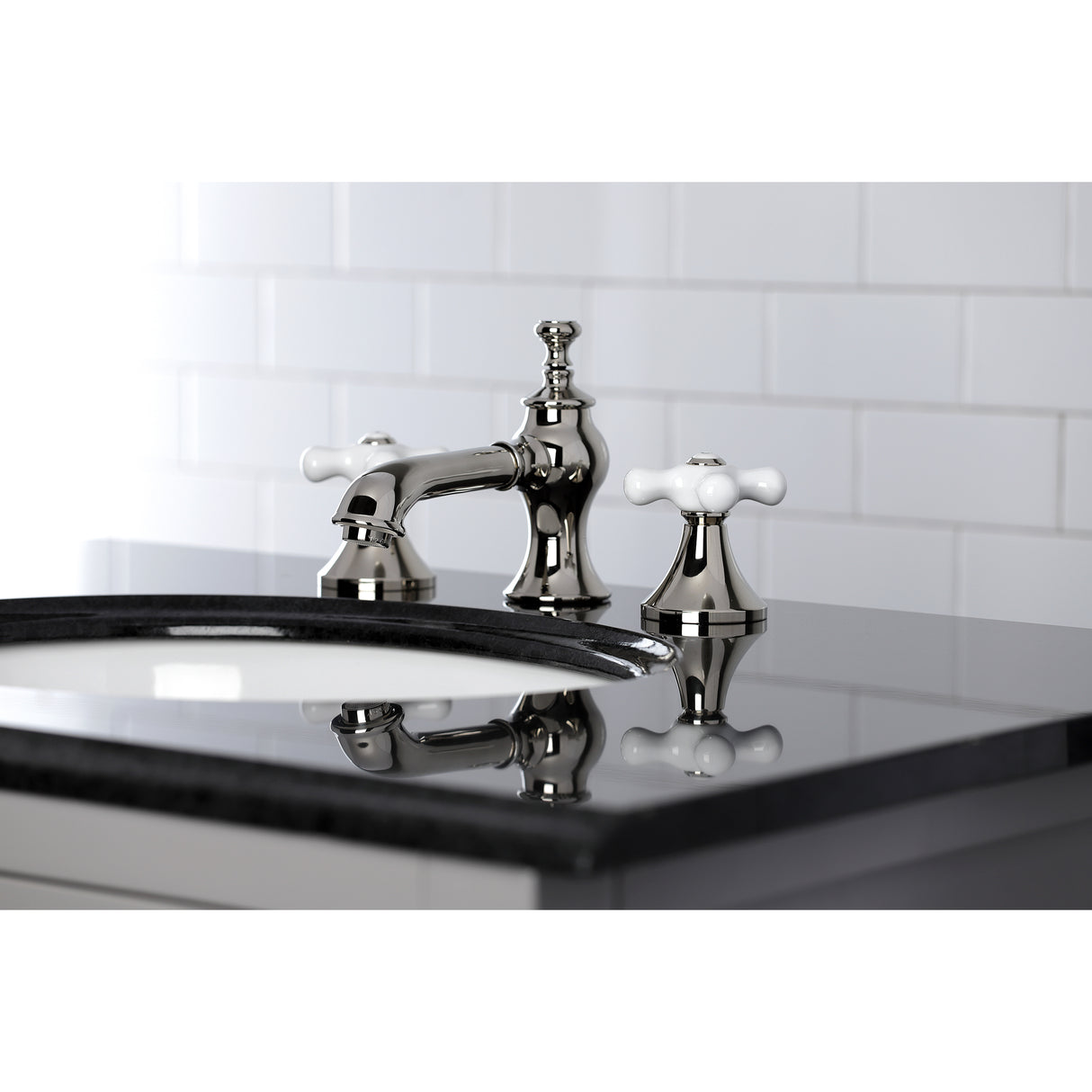 Vintage 8 inch Widespread Bathroom Faucet