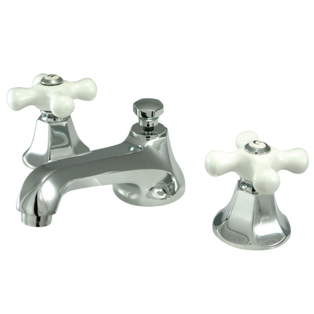 Metropolitan 8 Inch Widespread Traditional Bathroom Faucet