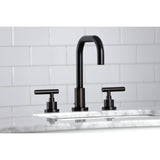 Manhattan Widespread Bathroom Faucet with Brass Pop-Up