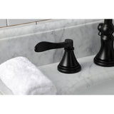 NuFrench Widespread Bathroom Faucet with Brass Pop-Up