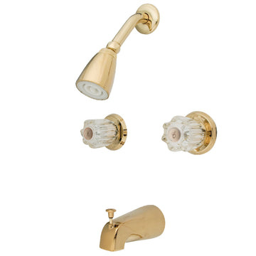 Tub And Shower Faucet W/ Solid Brass Construction