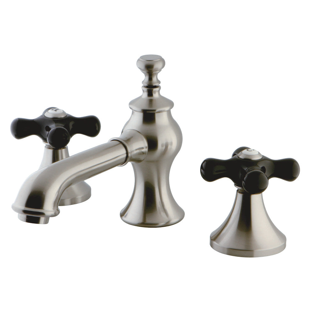 Duchess Traditional Widespread Bathroom Faucet with Brass Pop-Up