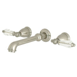 Wilshire Wall Mount Bathroom Faucet, In 8.5" Spout Height