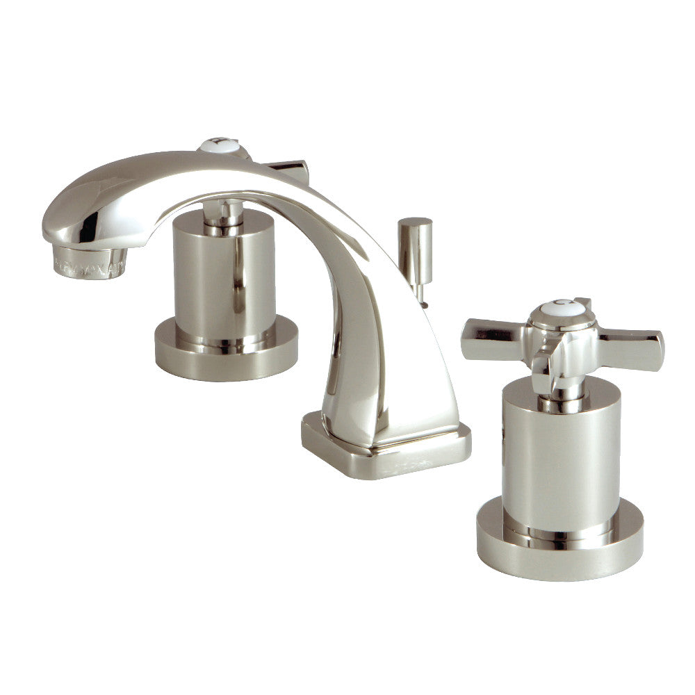 Millenium 8 In. Two-handle 3-Hole Deck Mount Widespread Bathroom Sink Faucet